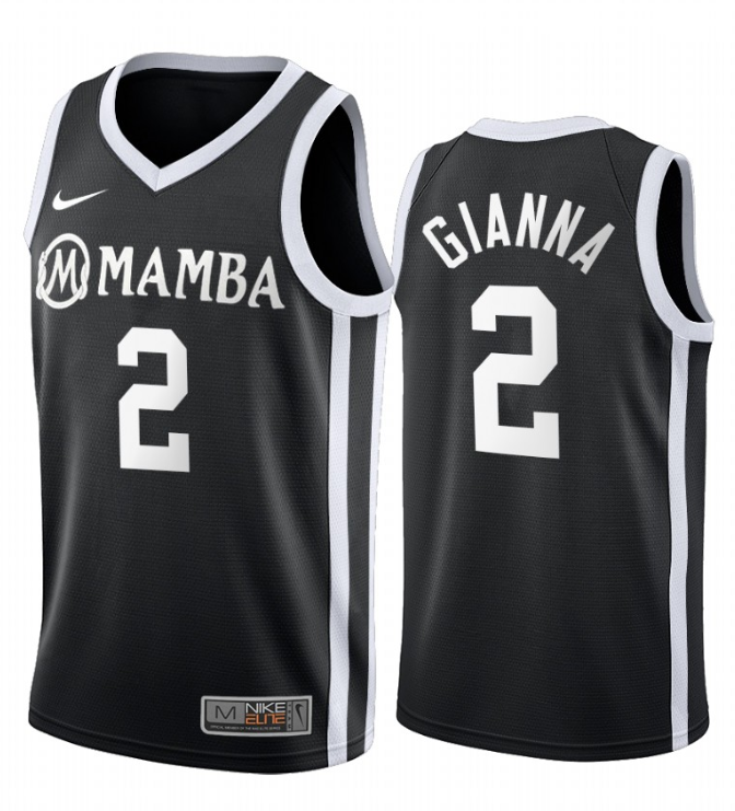 Men NCAA Mamba GIGI 2 Gianna black jerseys